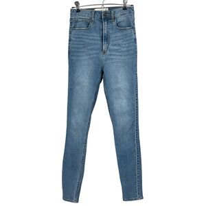 Abercrombie Fitch Ultra High Rise Skinny‎ Jeans Medium Wash 27 4R
